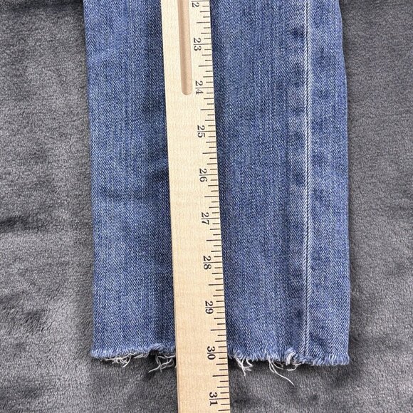 Rag & Bone Jeans Fit 2 Slim Men's 30 Medium Wash Denim Raw Hem Faded - Picture 10 of 16